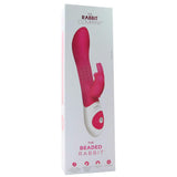 The Beaded Rabbit in Hot Pink