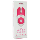 The Lay-On Rabbit in Hot Pink