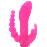 The Beaded D.P. Rabbit in Hot Pink