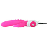 The Beaded D.P. Rabbit in Hot Pink