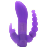 The Beaded D.P. Rabbit in Purple