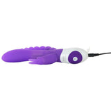The Beaded D.P. Rabbit in Purple
