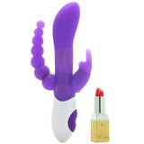 The Beaded D.P. Rabbit in Purple