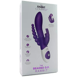 The Beaded D.P. Rabbit in Purple