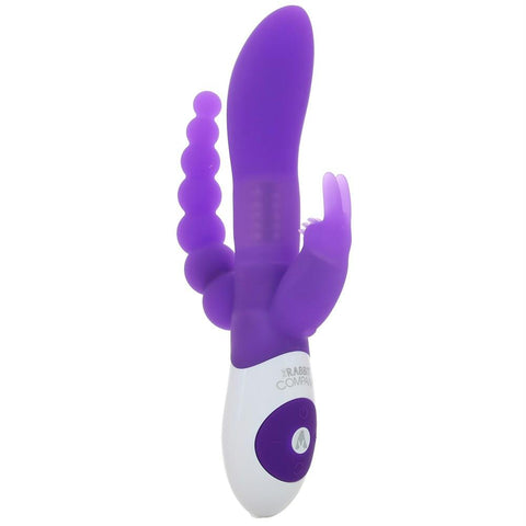 The Beaded D.P. Rabbit in Purple