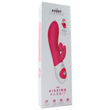 The Kissing Rabbit in Hot Pink