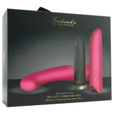 Bullet Vibrator Set with Lady Finger & Slim G Sleeves