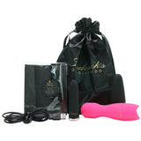 Bullet Vibrator Set with Silicone Wand & Plug Sleeves