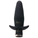 Bullet Vibrator Set with Anal Beads & Plug Sleeve in Black
