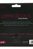 Peekaboos Non-Piercing Nipple Jewelry in Diamond Cluster