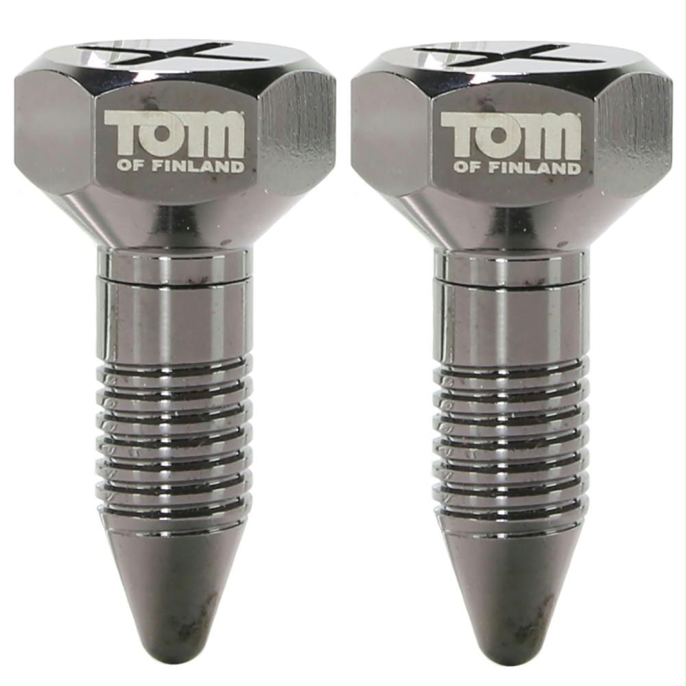 Tom of Finland Bro's Pin Magnetic Nipple Clamps