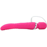Ultra Thrust-Her Double Ended Massage Wand in Pink