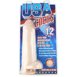 USA Cocks 12 Inch All American Dildo in Light Flesh