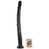 19" Realistic Hose Dildo in Black