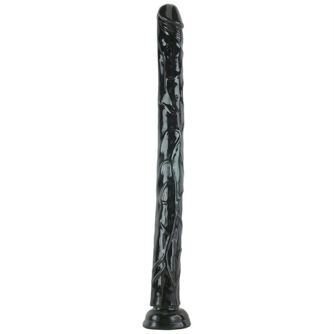 19" Realistic Hose Dildo in Black