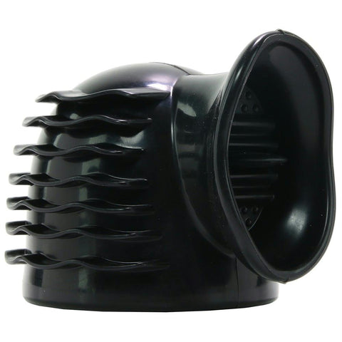 Thunder-Gasm 3 in 1 Silicone Wand Attachment in Black