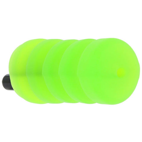 The Original Squeezable Vibrating Stroker in Green