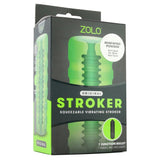 The Original Squeezable Vibrating Stroker in Green