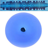 The Backdoor Squeezable Vibrating Stroker in Blue