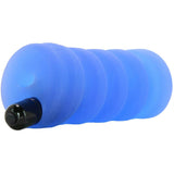 The Backdoor Squeezable Vibrating Stroker in Blue