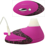 Deluxe Pro W500 Sensual Massager in Black-Pink
