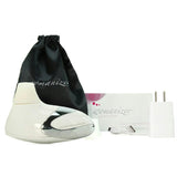 Deluxe Pro W500 Sensual Massager in White-Chrome